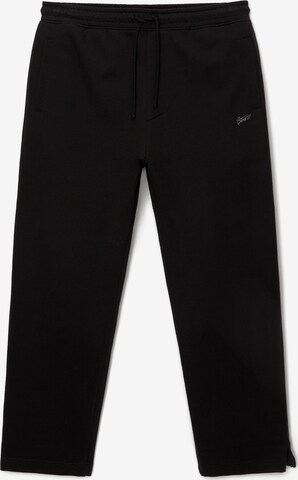 Loosefit Pantalon Pull&Bear en noir : devant