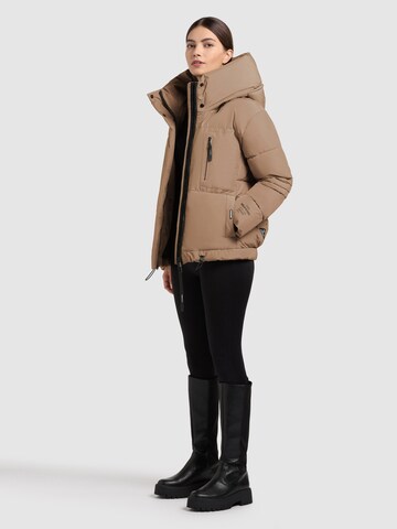 khujo Winterjacke in Braun