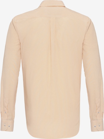 DENIM CULTURE Regular fit Overhemd 'DEXTER' in Oranje