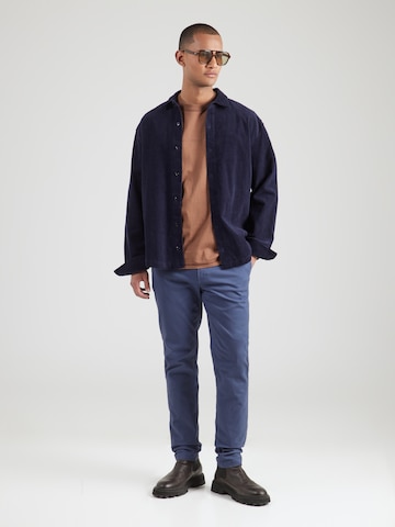 SCOTCH & SODA T-shirt 'Seasonal Core' i brun