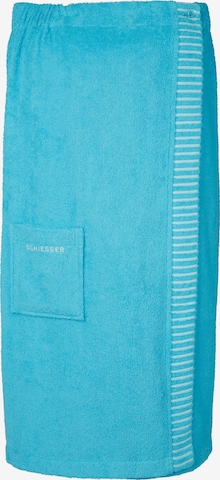 SCHIESSER Handdoek 'Rom' in Blauw: voorkant