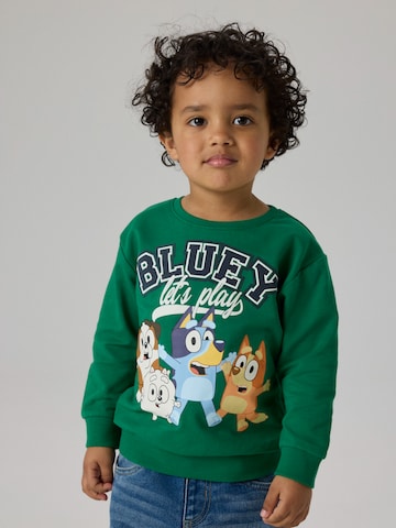 NAME IT - Sweatshirt 'NMMJUST BLUEY' em verde: frente