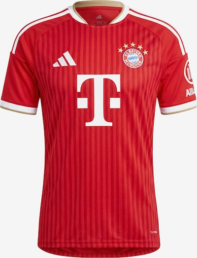 XS dydžio Triko 'FC Bayern München 26/27' iš ADIDAS PERFORMANCE, spalva – kupranugario / raudona / tamsiai raudona / balta, Prekių apžvalga