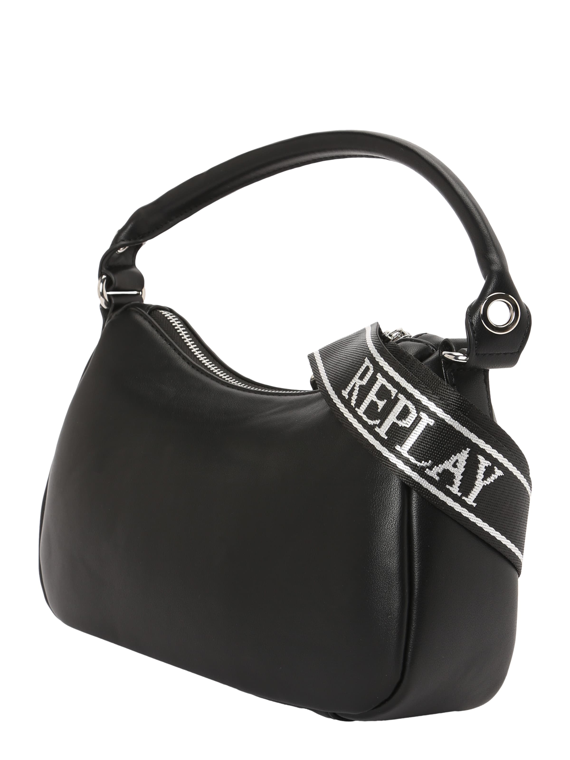 REPLAY Handtasche in Schwarz