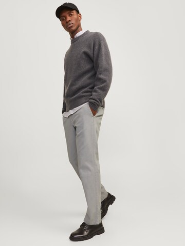 JACK & JONES Regular Hose 'JPSTKane JJDave' in Grau