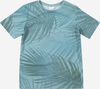 s.Oliver Shirt in de kleur Aqua / Lichtblauw / Jade groen, Productweergave