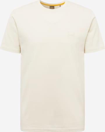 T-Shirt 'Tales 1' BOSS Orange en beige : devant