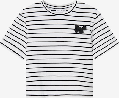 NAME IT Shirt in de kleur Zwart / Wit, Productweergave