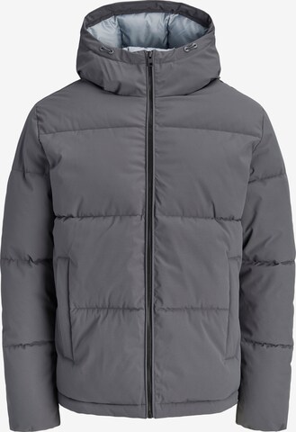 Jack & Jones Plus Zimná bunda 'JJGALAXY' - Sivá: predná strana