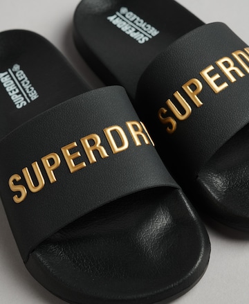 Superdry Beach & Pool Shoes in Black