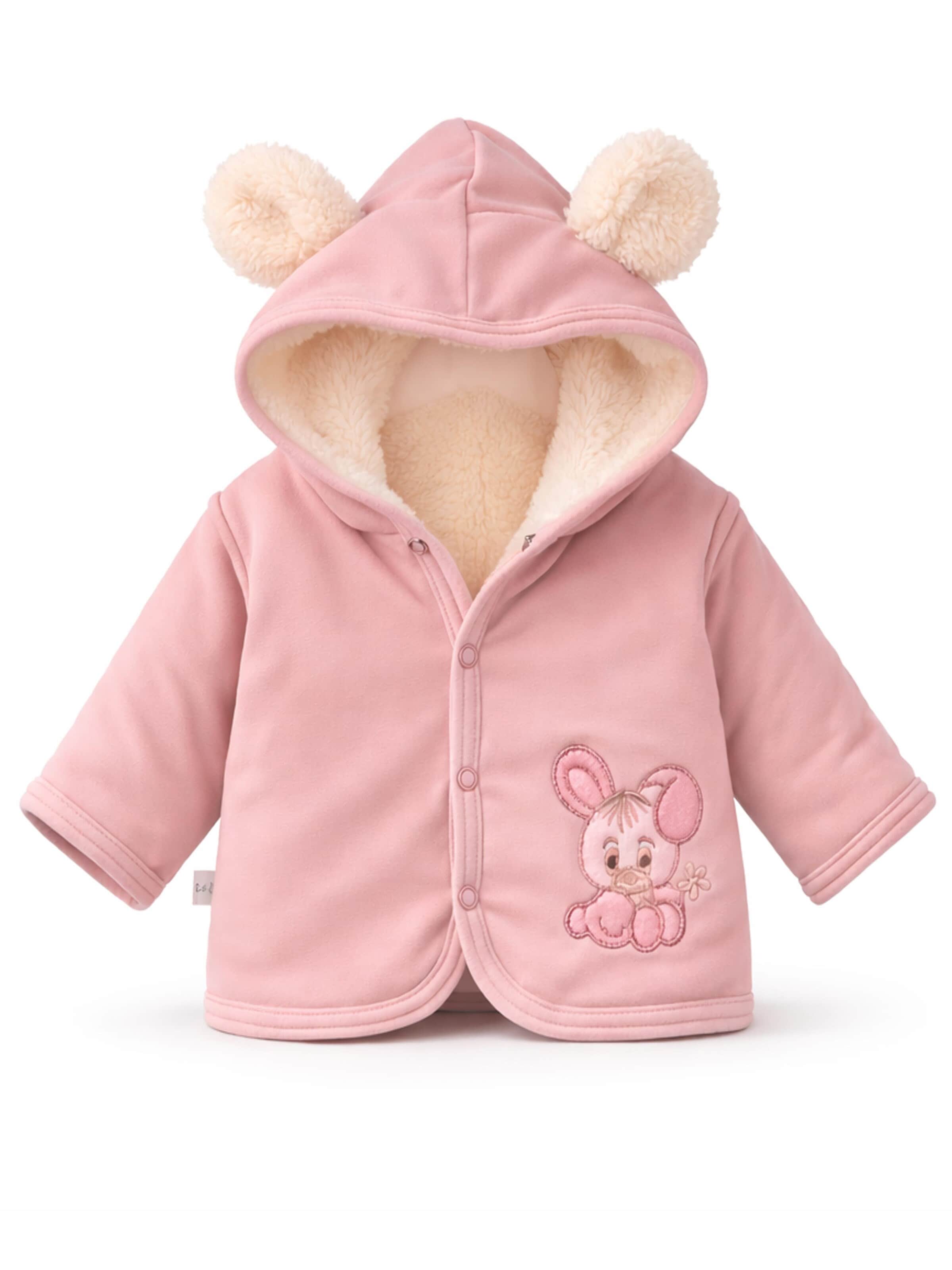 La Bortini Sweatjacke‌‌‌‌‌‌‌‌‌ in Pink: Vorderseite