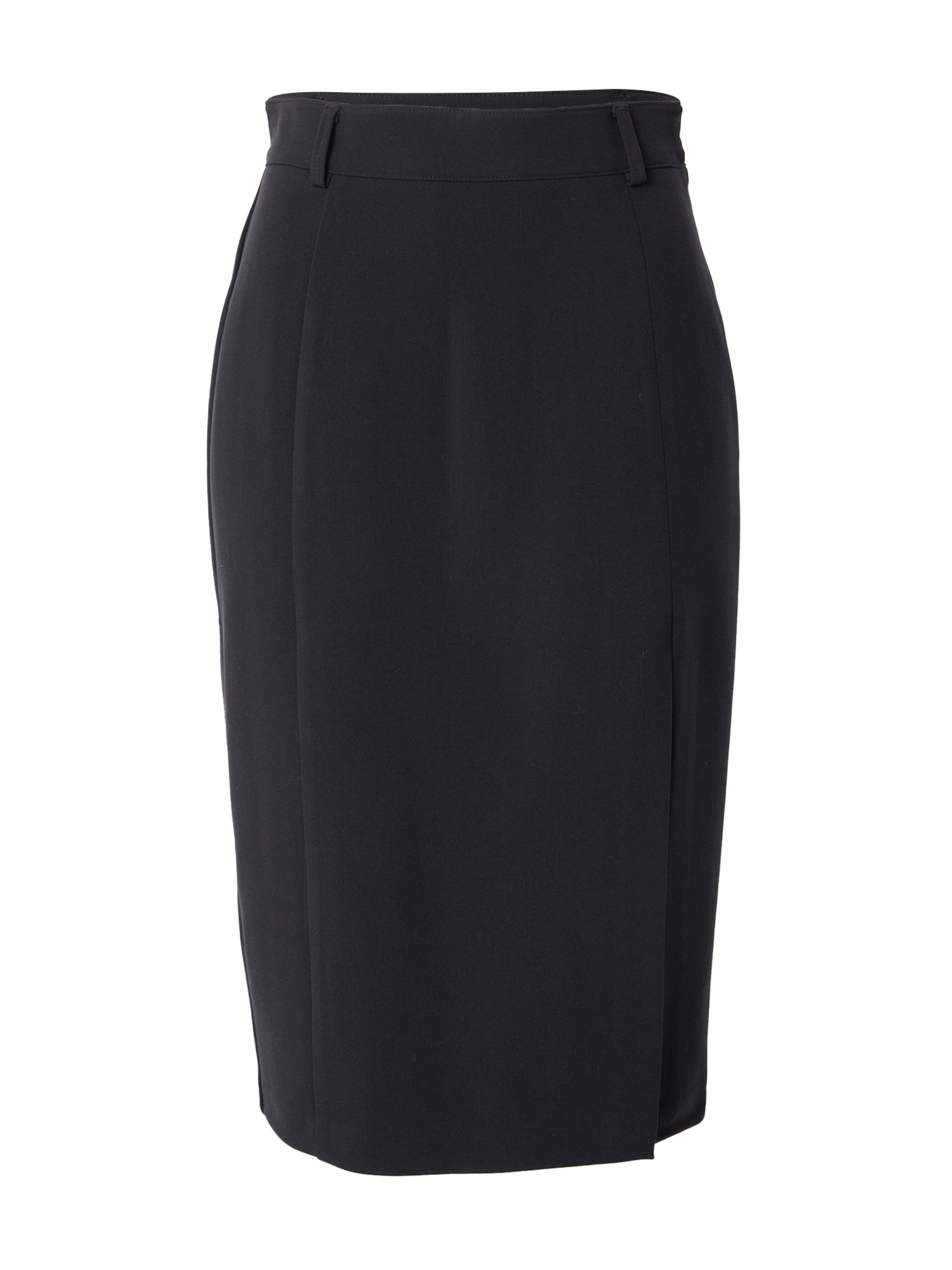 UNITED COLORS OF BENETTON - Saia em preto: frente