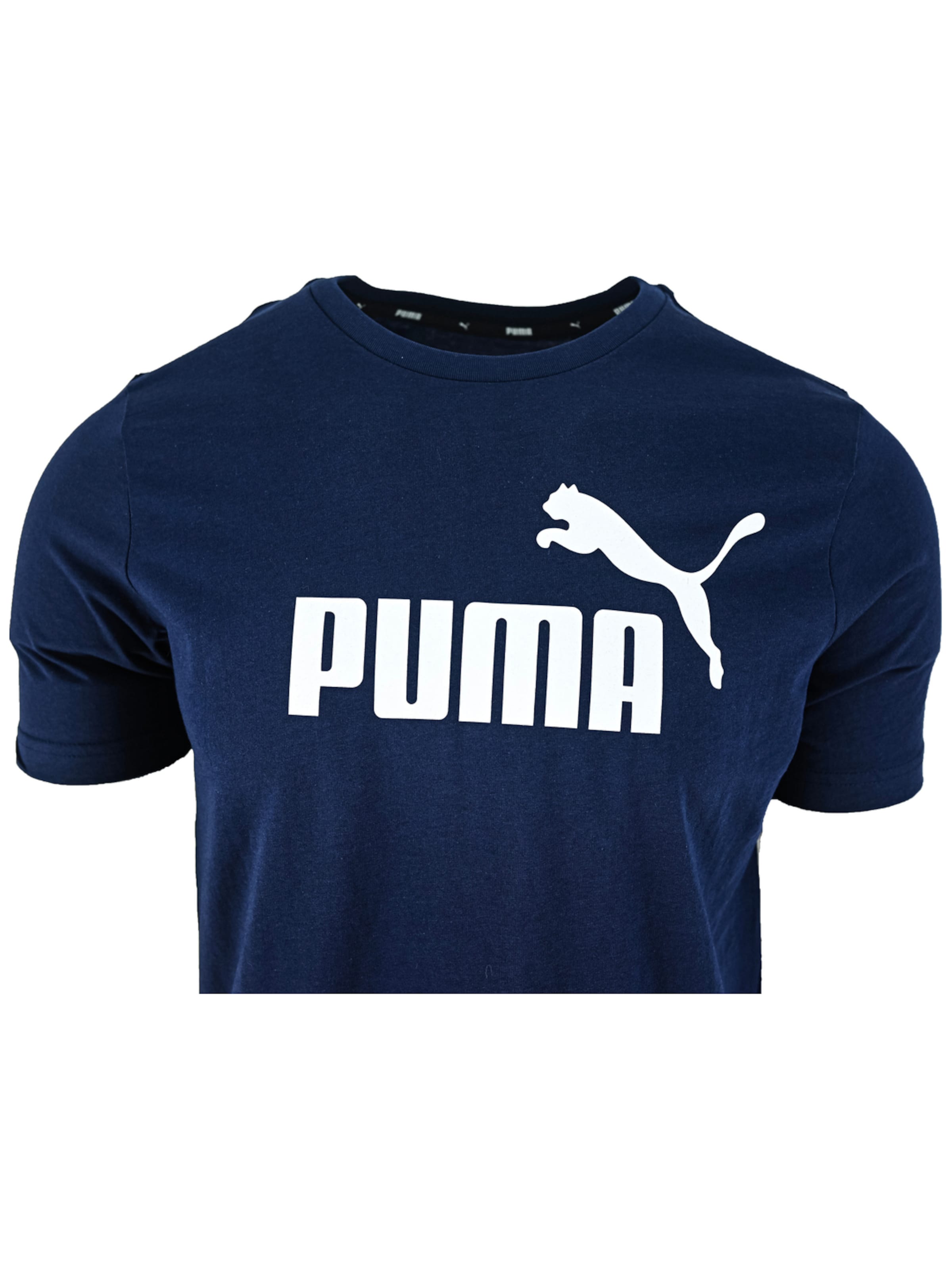 T-Shirt 'Puma Essentials' PUMA en bleu