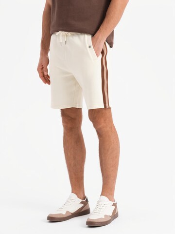 Ombre Regular Broek in Beige