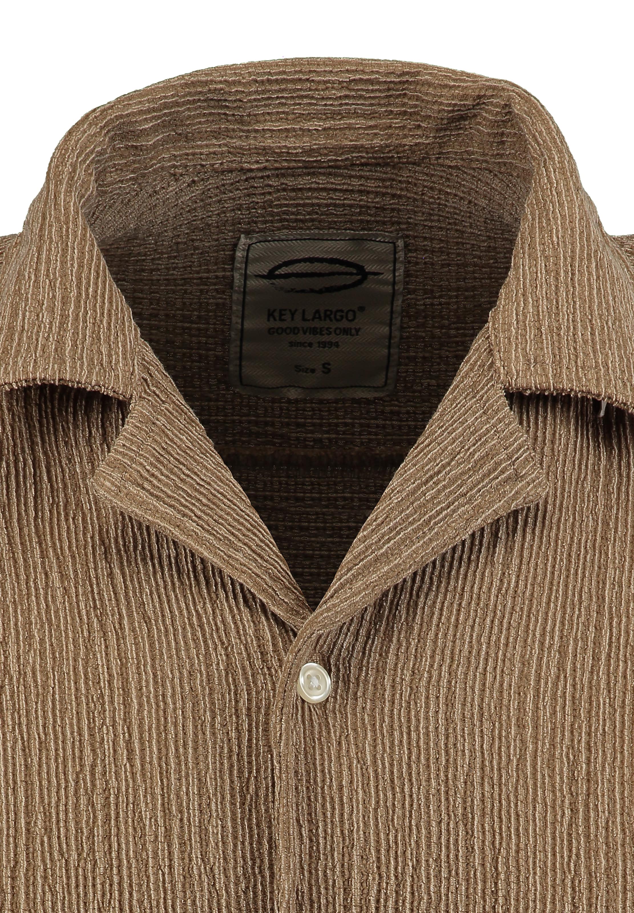 Key Largo Regular Fit Skjorte 'KLSweden' i grøn