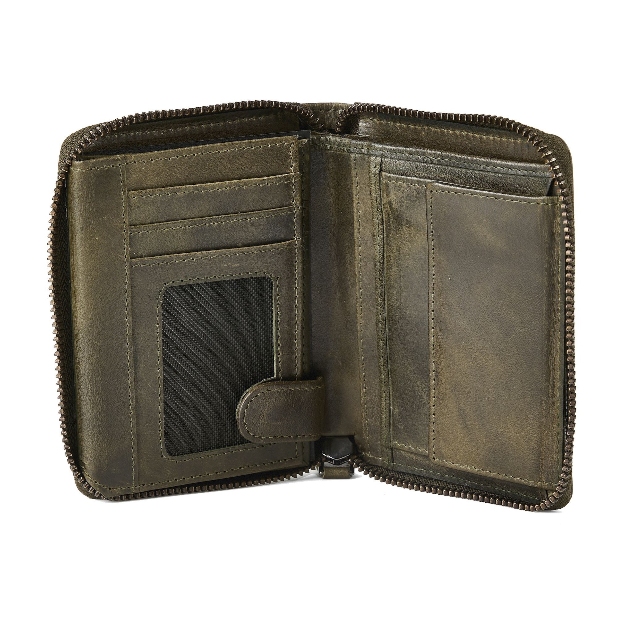 GREENBURRY Wallet 'Newport' in Green