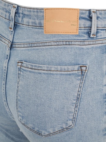 Only Petite Slimfit Jeans in Blauw