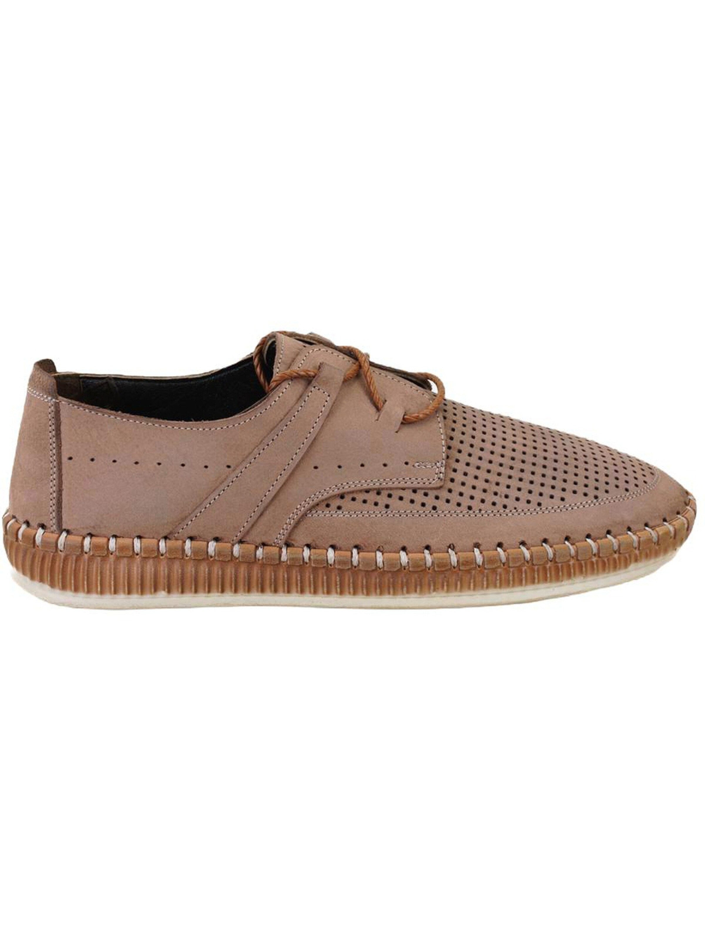 Desa Classic Flats 'Schnürschuhe' in Blue: front