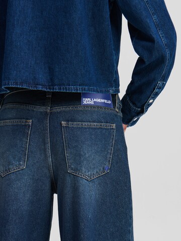 KARL LAGERFELD JEANS Свободный крой Джинсы в Синий