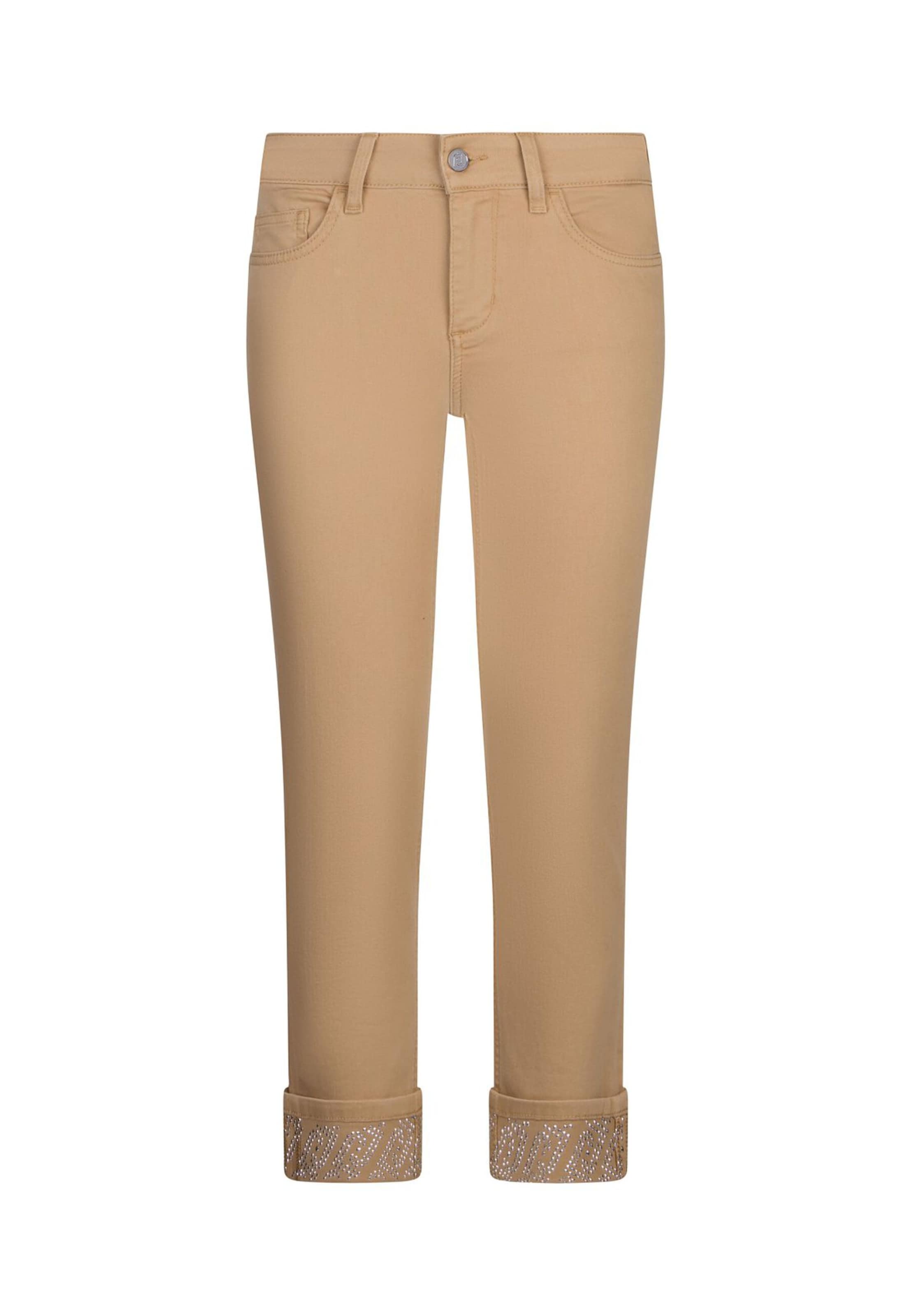 Skinny Pantaloni di Liu Jo in beige: frontale