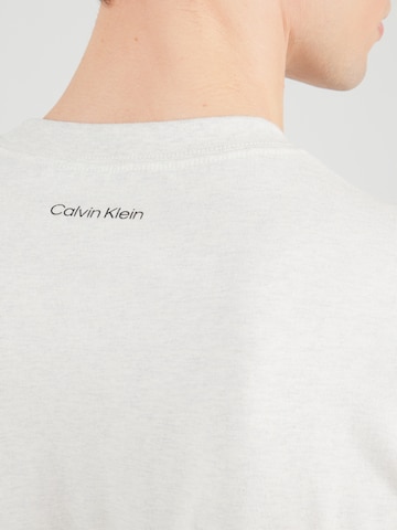 Calvin Klein Jeans Regularen Majica 'Relaxed Logo' | siva barva