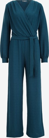 WE Fashion Jumpsuit in Blauw: voorkant