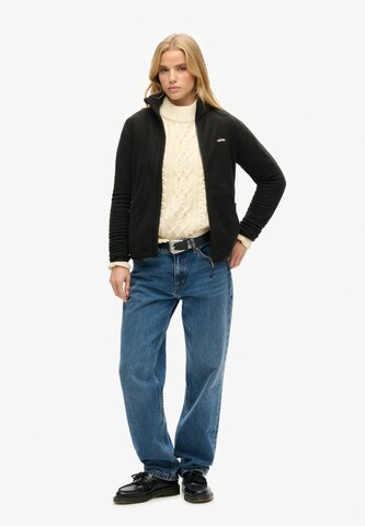 Veste en polaire Superdry en noir
