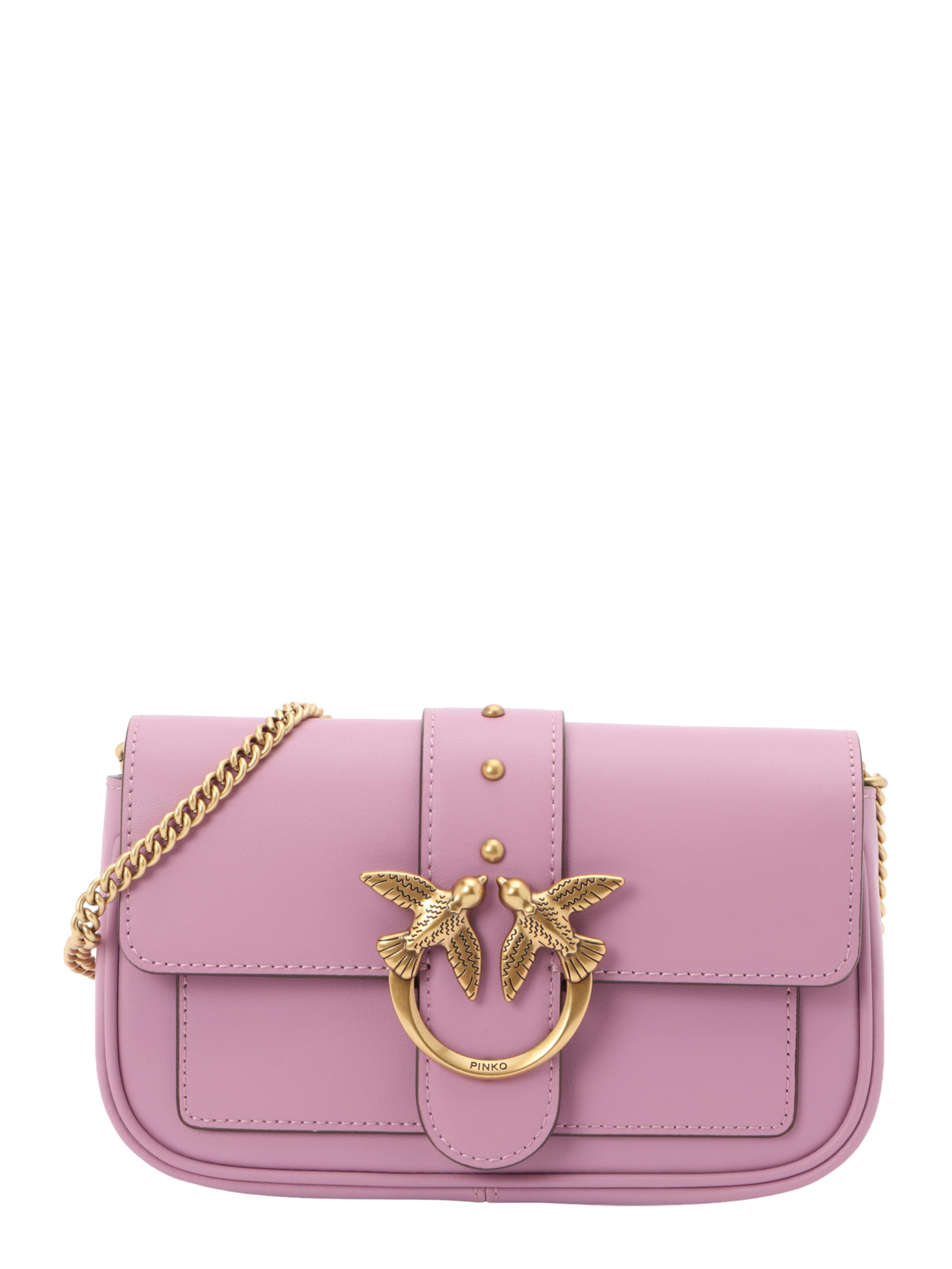 PINKO Сумка через плечо 'Love One' в Лиловый: спереди
