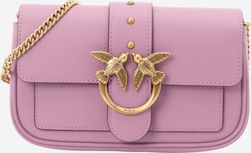 PINKO Сумка через плечо 'Love One' в Лиловый: спереди