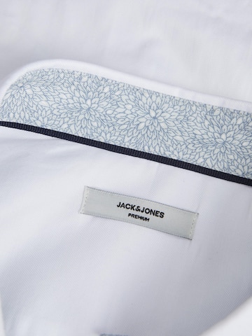 JACK & JONES Средняя посадка Рубашка 'NORDIC' в Белый