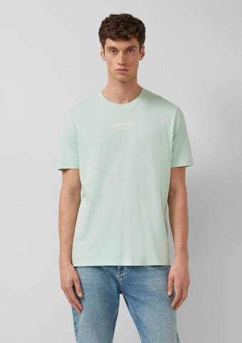 T-Shirt s.Oliver en bleu : devant