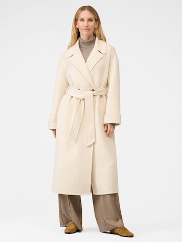 Manteau mi-saison 'Elodie' RICANO en blanc : devant