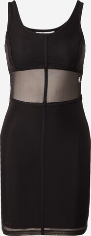 Calvin Klein Jeans Dress in Black: front