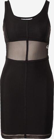 Calvin Klein Jeans - Vestido en negro: frente