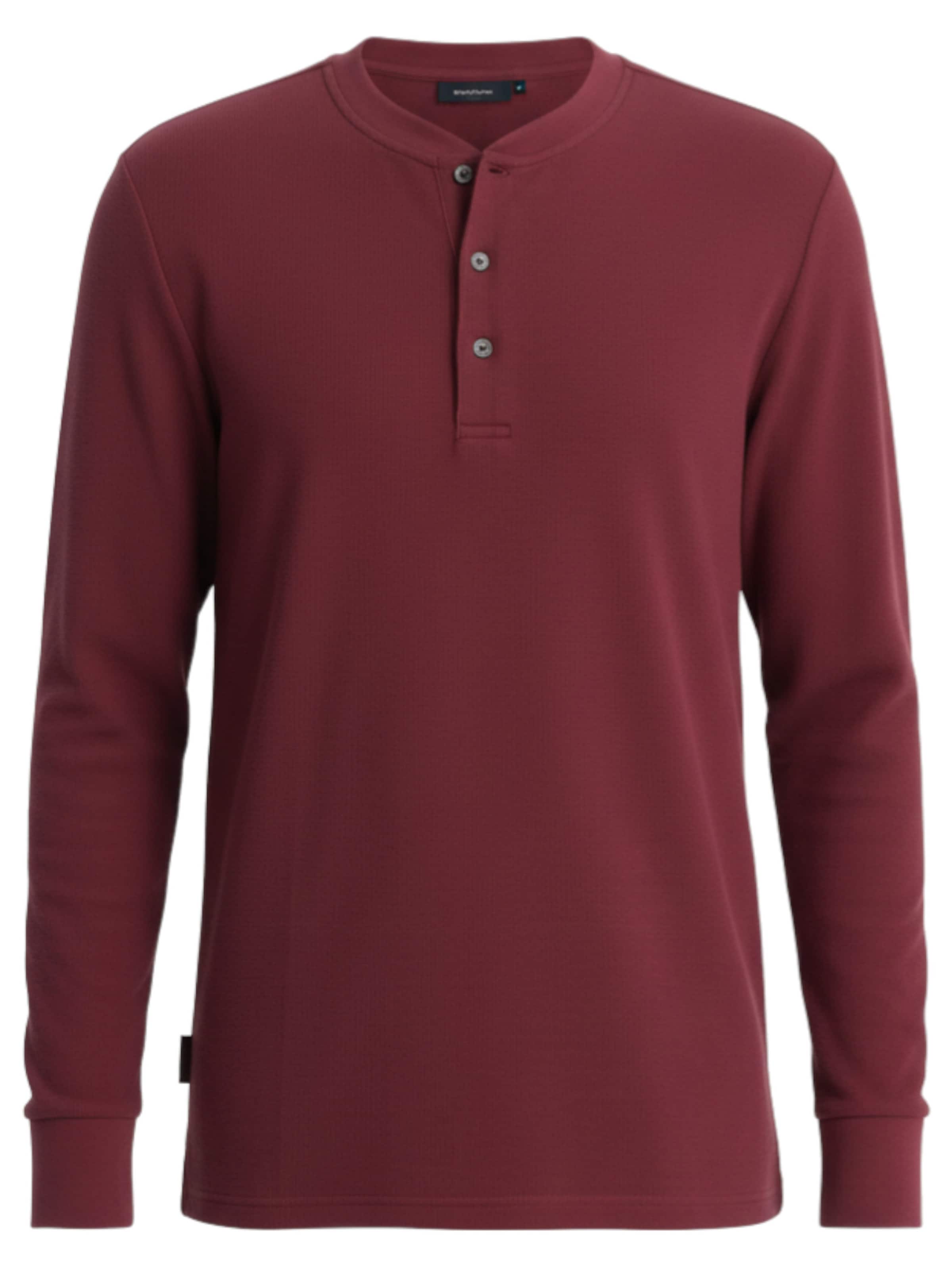 Ombre Shirt in Red: front