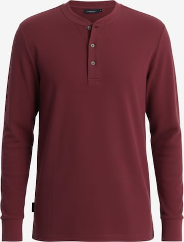 Ombre Shirt in Rood: voorkant