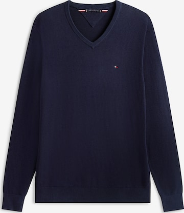 TOMMY HILFIGER Свитер 'ESSENTIAL' в Синий: спереди