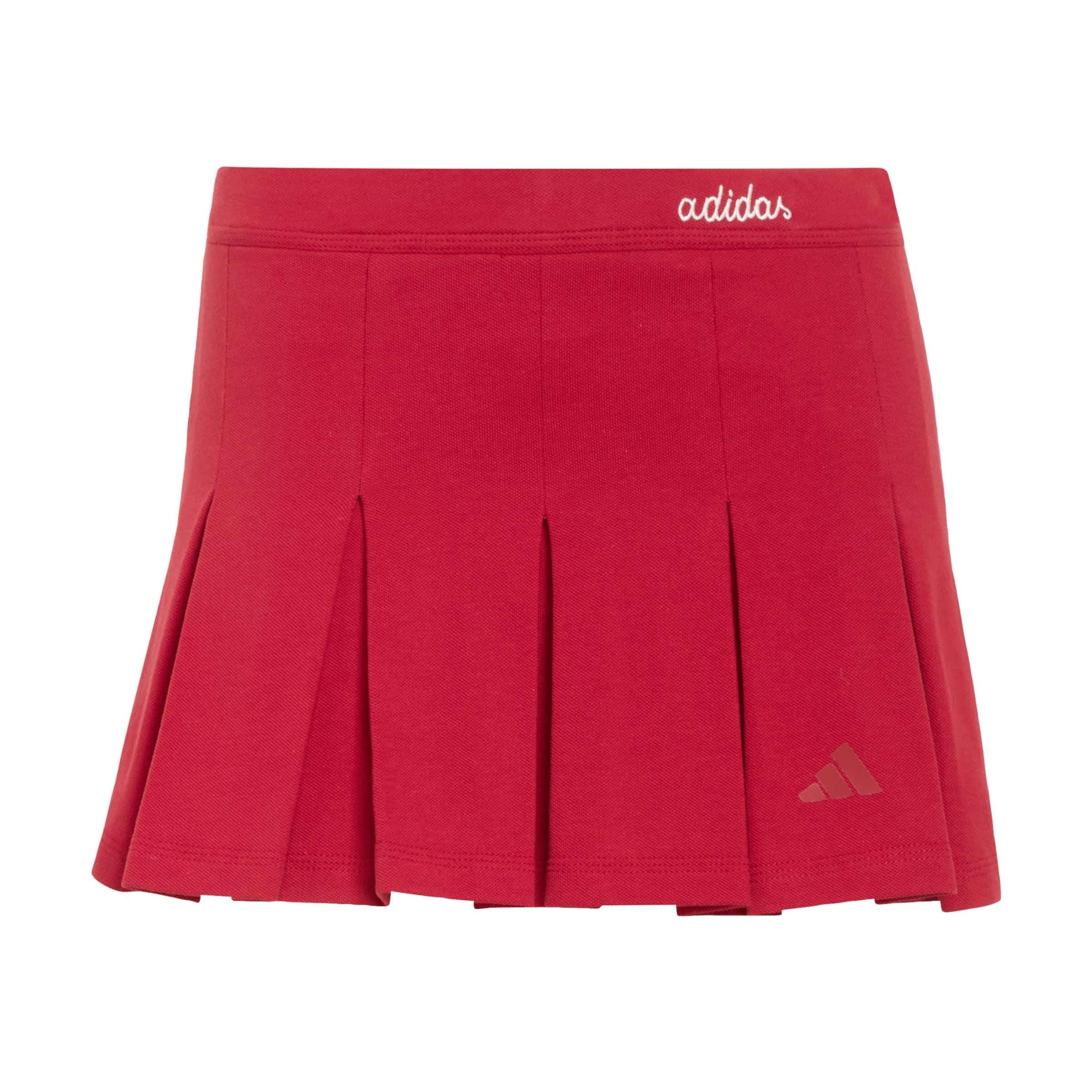 ADIDAS SPORTSWEAR - Falda deportiva 'Seasonal Essentials' en rojo: frente