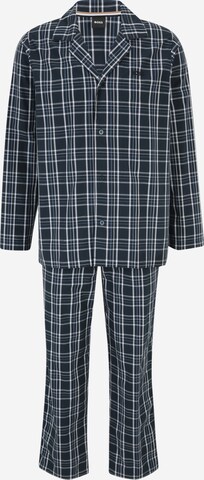 BOSS Pitkä pyjama värissä sininen: edessä