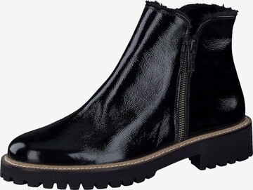 Bottines Paul Green en noir : devant