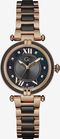 Gc Analoog horloge 'CableChic' in Zwart: voorkant