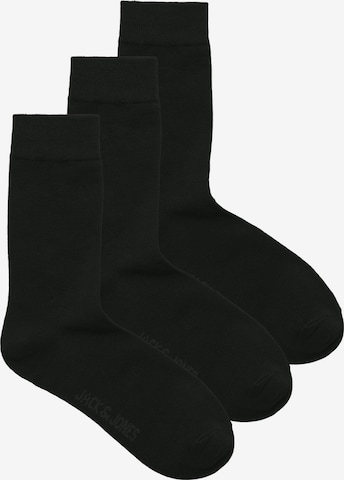 Calzino 'JACORDINARY' di JACK & JONES in nero: frontale