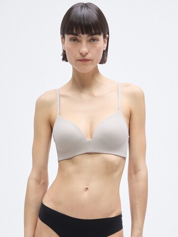 ONLY T-shirt Bra 'ONLTRACY LAURA' in Grey: front