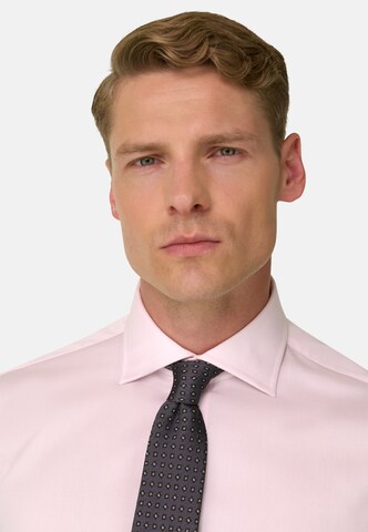 Boggi Milano Regular fit Button Up Shirt 'Ultimate' in Pink: front