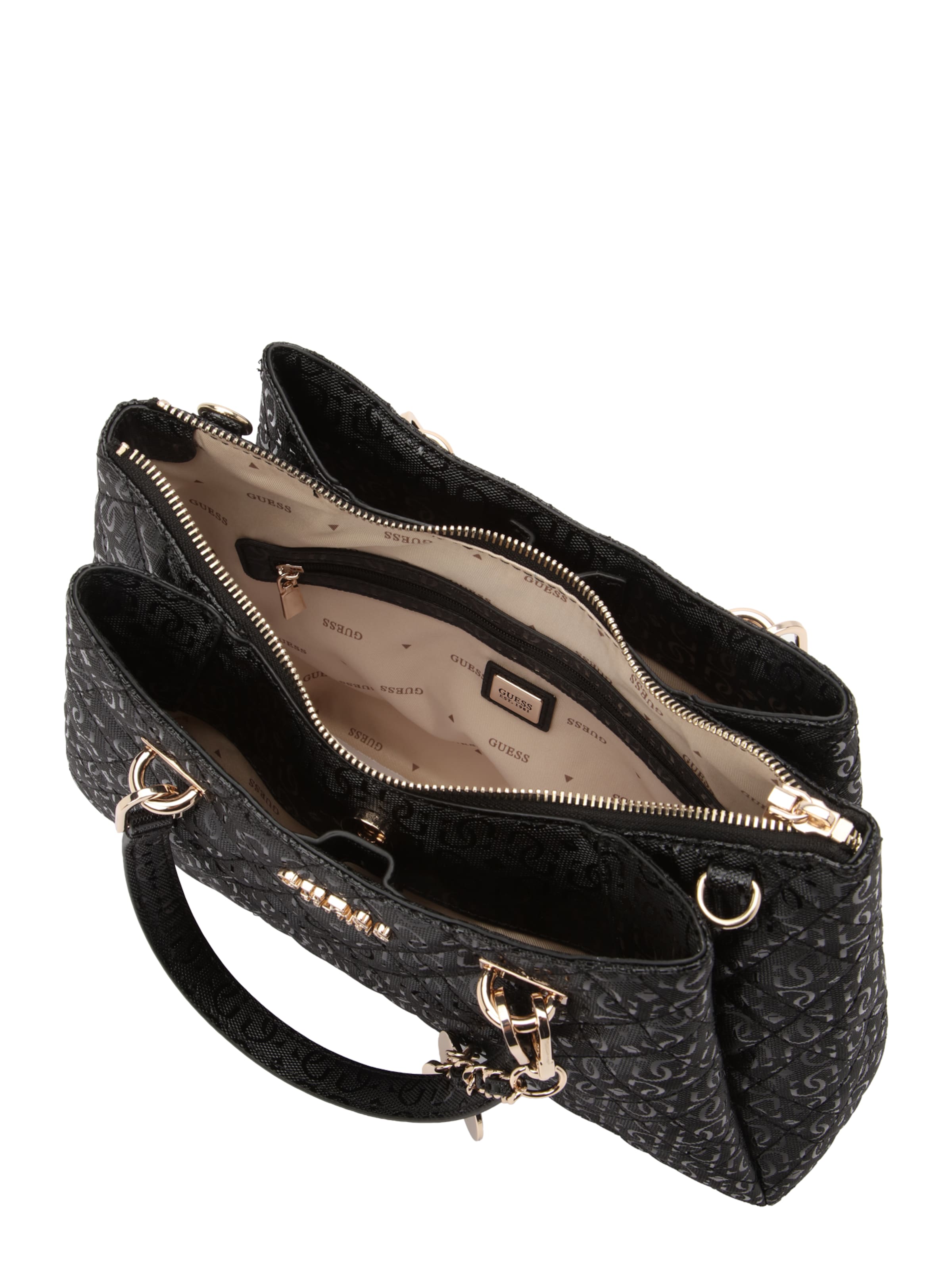 GUESS - Bolso de mano 'Isemay' en negro