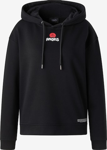 Angels Sweatshirt in Black: front