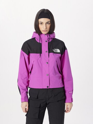 THE NORTH FACE - Chaqueta de entretiempo 'REIGN ON' en lila: frente