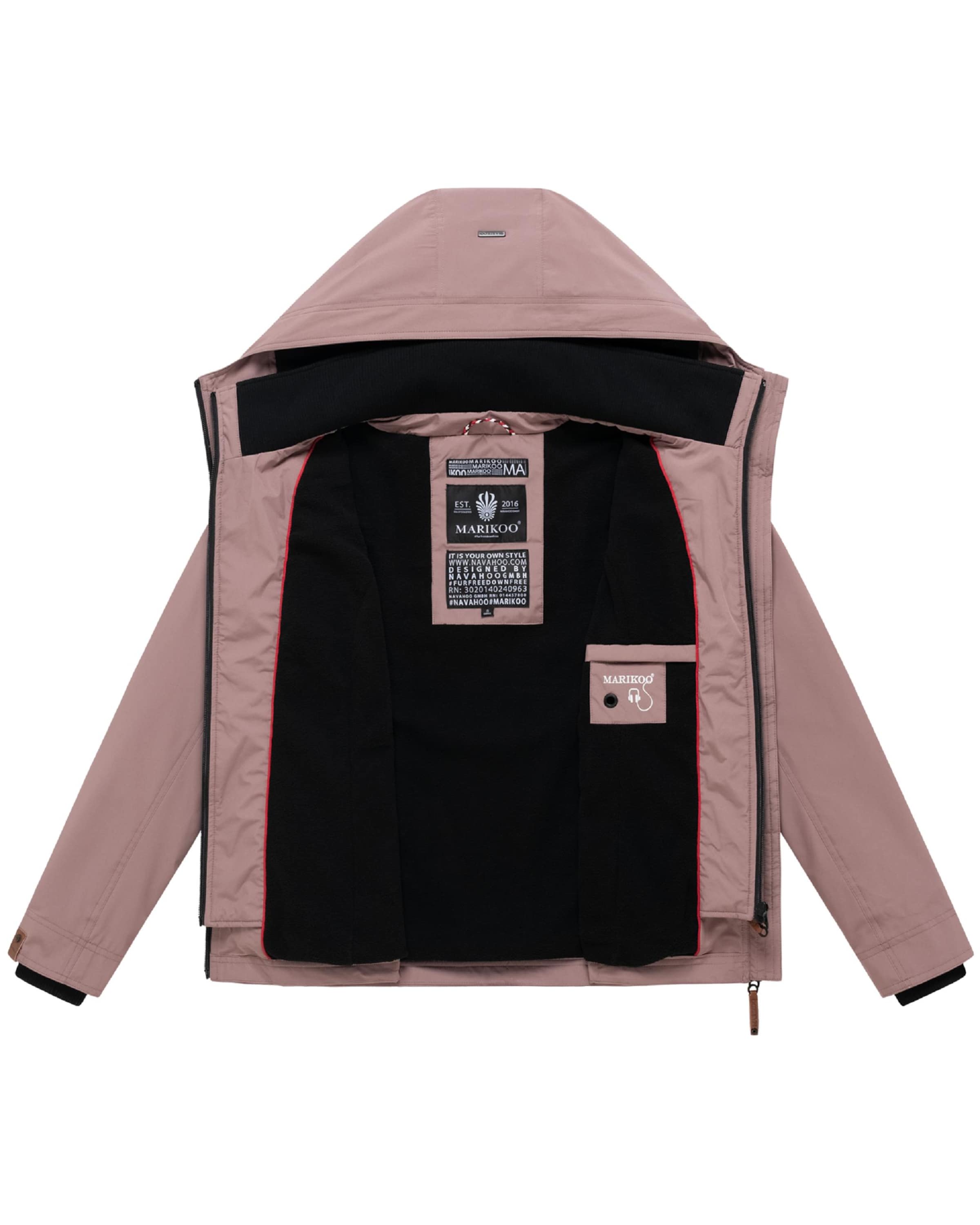 MARIKOO Functionele jas 'Erdbeere' in Lila