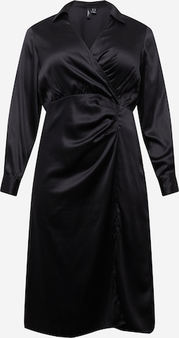 Vero Moda Curve Kleid 'Kleo' in Schwarz: predná strana