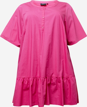 Zizzi Tunic 'MELLY' in Pink: front